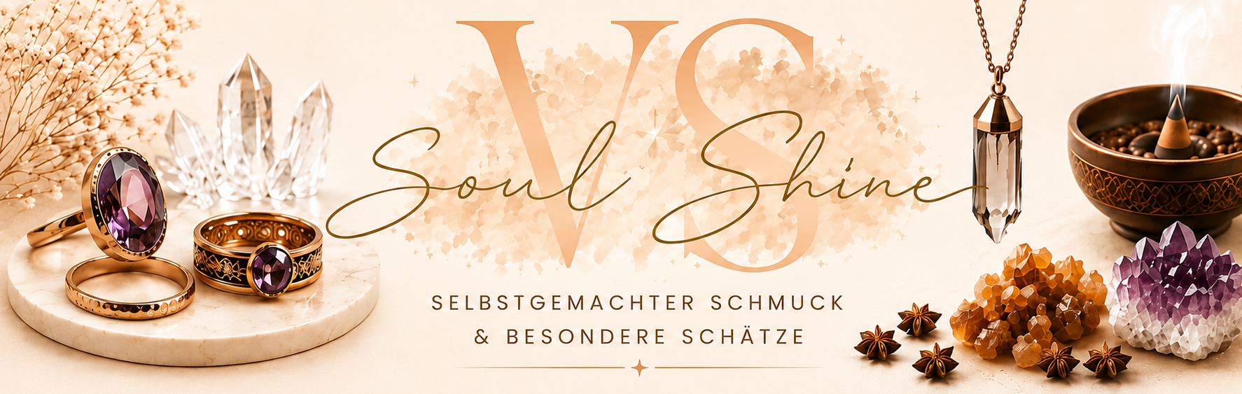 Soul Shine - Selbstgemachter Schmuck und besondere Schätze
